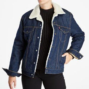 Levi's Men's Denim Sherpa Jacket S